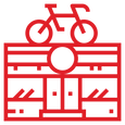icône magasin de vélo