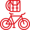icône accessoires de vélo